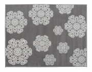 acryl sz�nyeg - sz�rke mandala sz�rke mandala